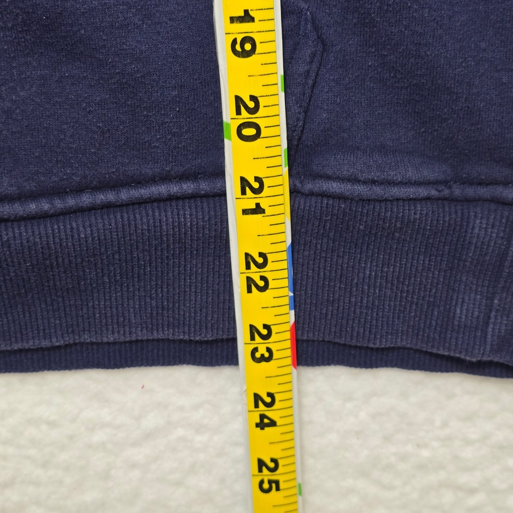 FILA Hoodie Mens Size S‎ Small Sweatshirt Pullover Blue Embroidered Logo - Picture 12 of 13
